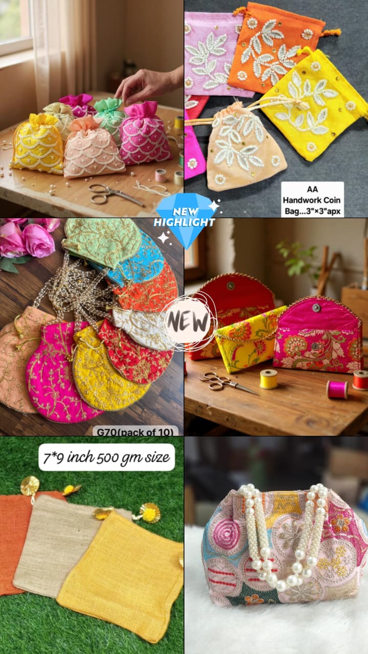 Clutch, Potli Bag