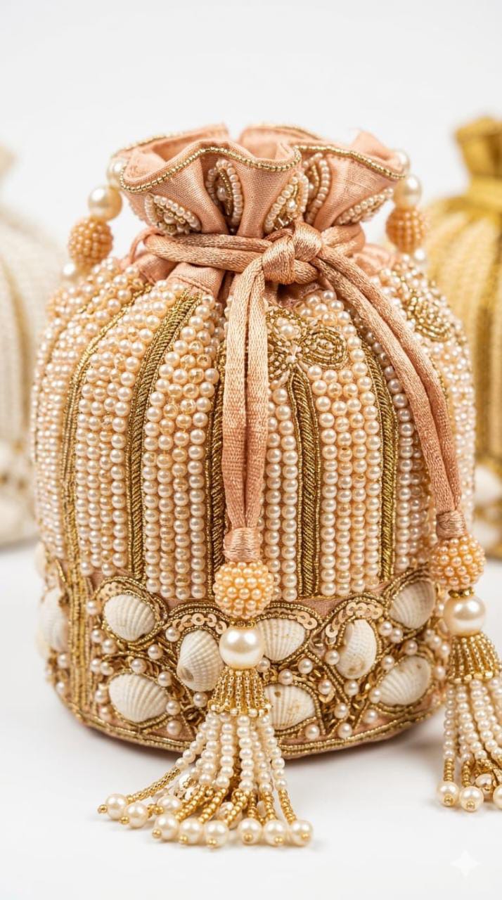 Wedding Potli Bag  - Clutch, Potli Bag