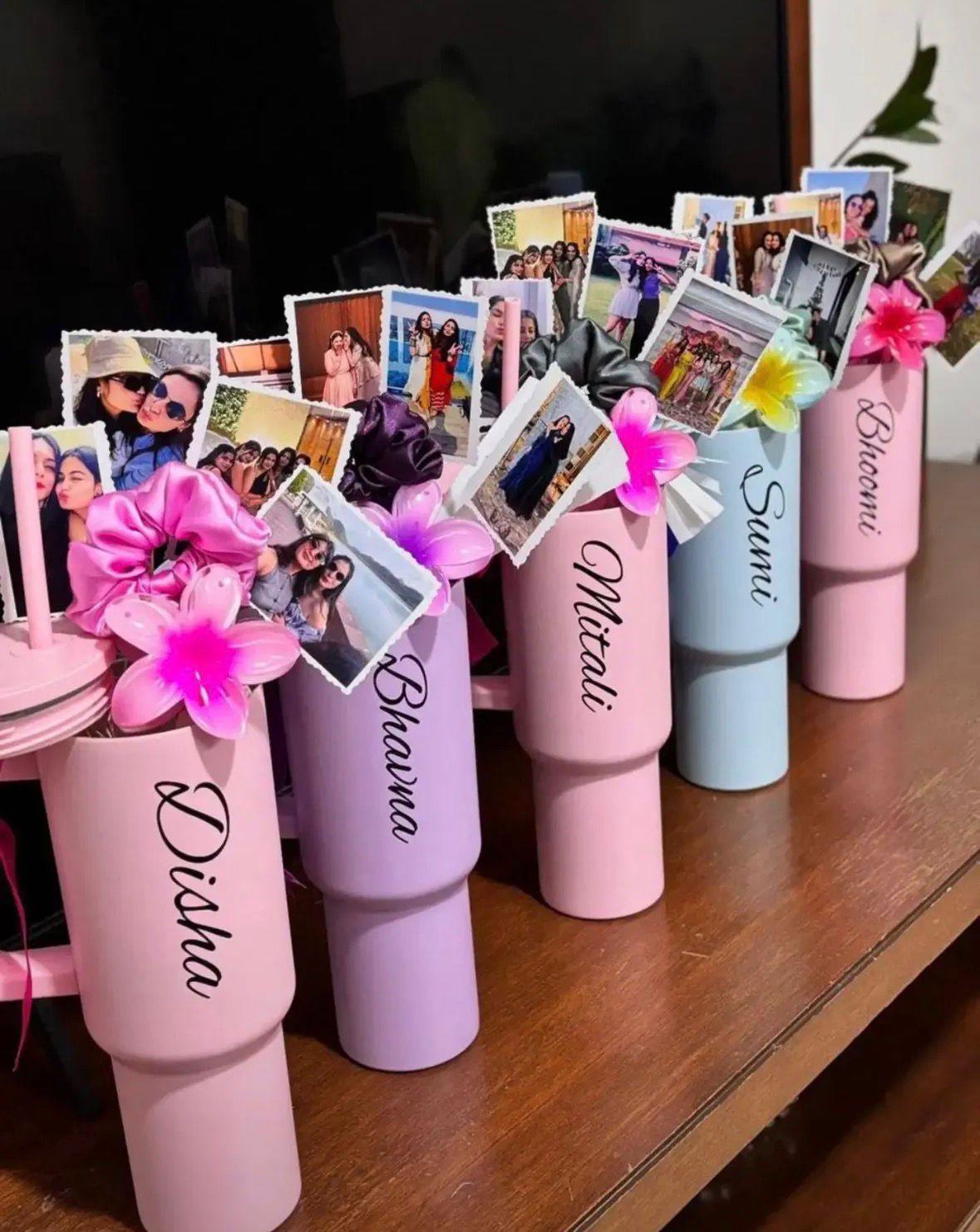 Customise Cute Tumbler Gift  - Mini Hamper 