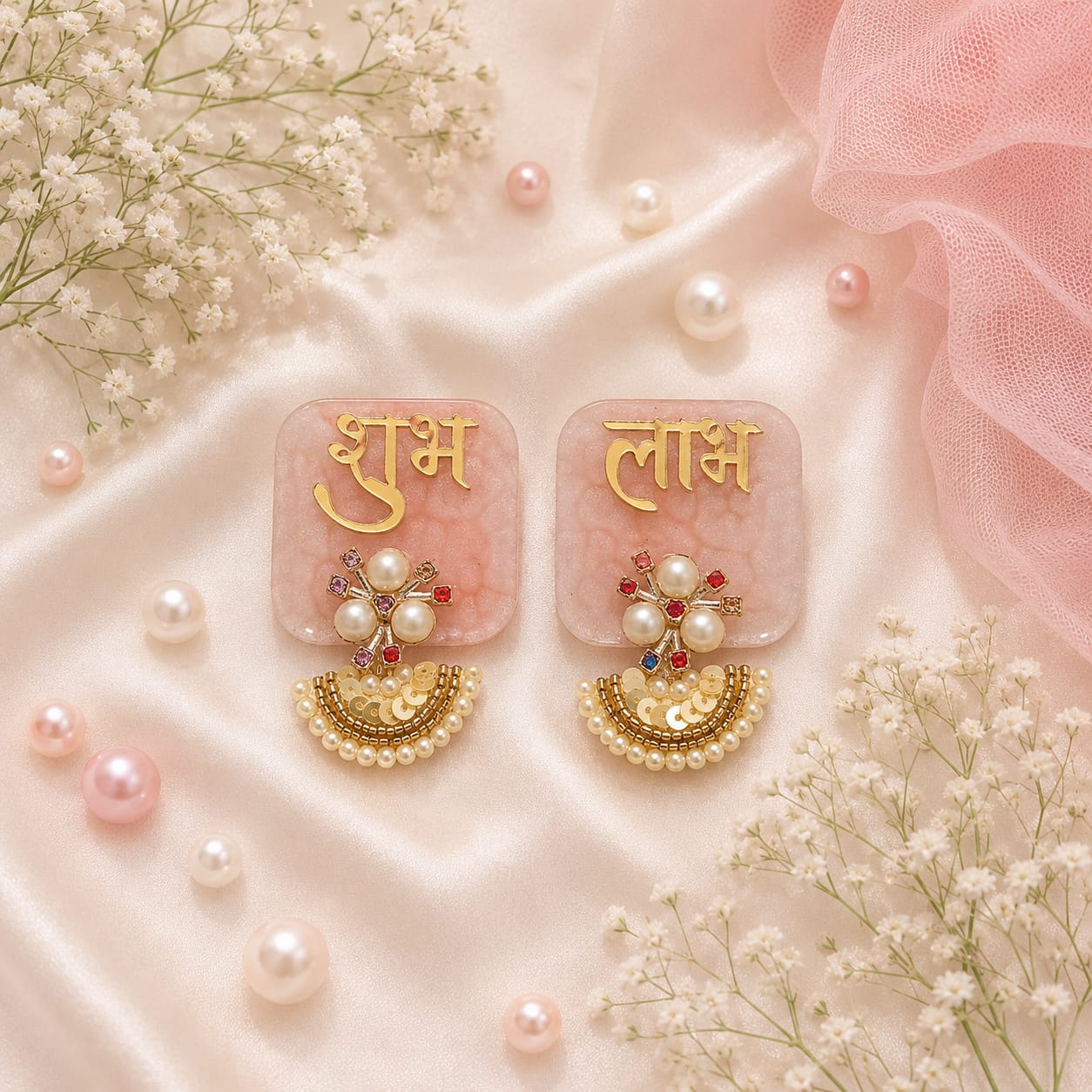 Resin Shubh Labh – Auspicious Home Décor - Resin Shubh Labh
